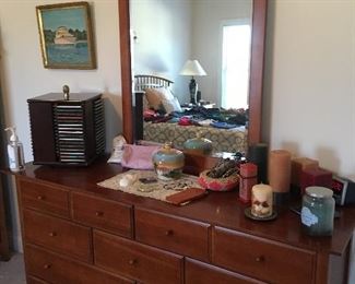 Dresser, Candles, CD’s