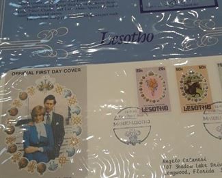 More first day covers from Royal Wedding of Charles and Diana