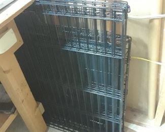 Wire dog cages