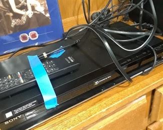 Sony DVD player, blu ray