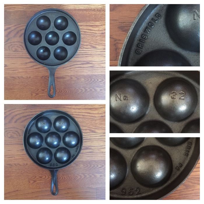 Griswold 32 Cast Iron Muffin Pan