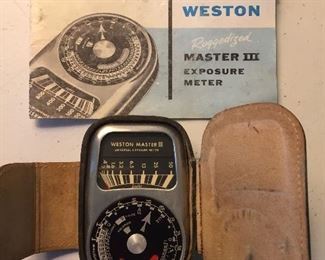 Weston Master III Exposure Meter