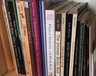 Assorted Basketry/Basket Making Books