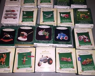 Assorted Hallmark Miniature Ornaments