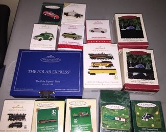 Assorted Hallmark Miniature Ornaments