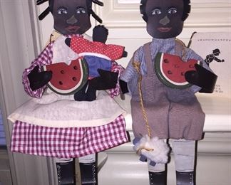 Shadowdancer American Folk Art & Collectibles Metal Shelf Sitters