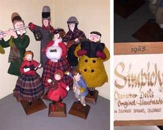 Simpich Caroler Figures 1983