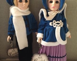 Effanbee Currier & Ives Skater Dolls