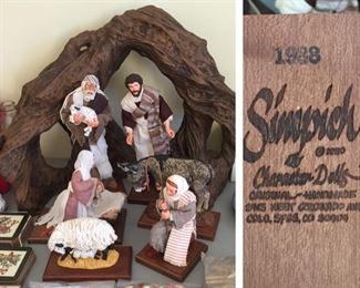 1988 Simpich Nativity