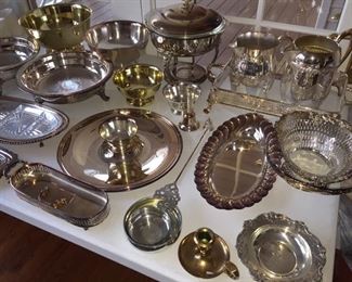 Assorted Silver-plate