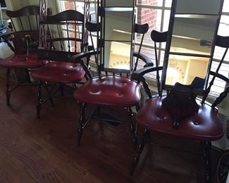Set of Four Windsor Style Chairs