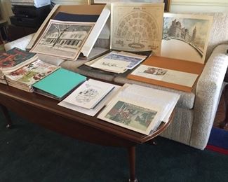 Assorted Prints/Sleeper Sofa