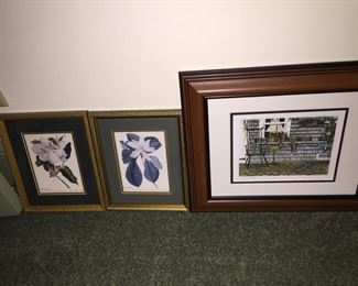 Large Assortment of Framed Prints