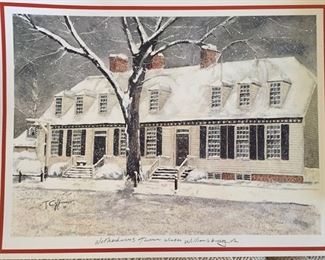 Willaimsburg Va. Print