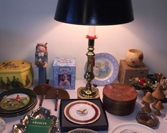 Virginia Metalcrafters Brass Lamp