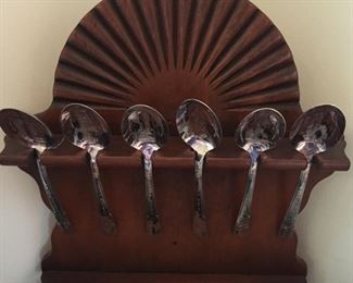 1939 New York Worlds Fair Commemorative Spoons