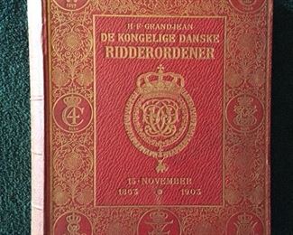 1903 "The Royal Danish Knight Order" by H.F. Grandjean