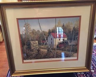 STILL MILLING Ted E. Graham Print