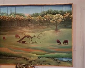 Original oil painting 