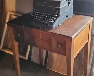 Antique typewriter