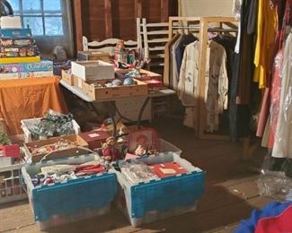 Christmas lots of ornaments