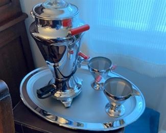 Deco style coffee set