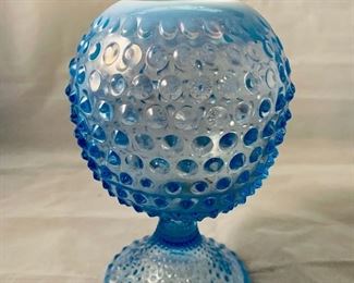 $35 - Hobnail vase - 6" H x 3.5" W