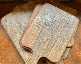 Wood serving boards - (Four of each size) - Prices on next photos