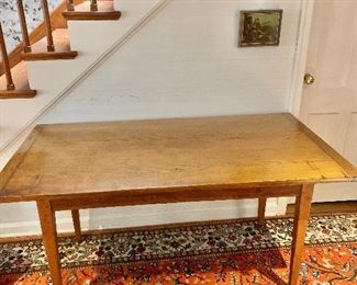 $595 - Vintage workshop table or desk! - 28.5" x 57" x 30" 