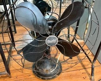 $75 - Diehl electric fan; Not tested: 17.5" W x 21.5" H