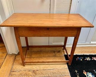 $220 - Vintage side table/desk; 37W x 16D x 25.5H