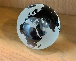 $30 - "Earth" paper weight - 3"D