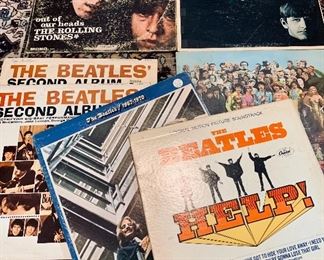 $50; Lot of 6 Beatles Albums;
