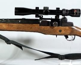 Ruger Mini-14 .223 Cal Rifle SN# 183-14463, With Tasco 3-9x32 Scope, Nylon Sling And Dust Cover, No Mag