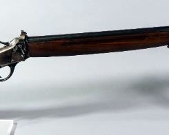 Winchester 1879 .22 Short Lever Action Rifle SN# 109054, Falling Block, US Flaming Bomb, Elevating Sight
