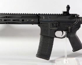 Anderson Mfg Model AM-15 .223 Cal Rifle SN# 20138913, With Adjustable Stock And Flip Up Sights