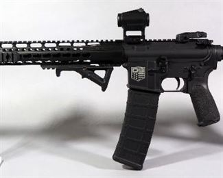 Diamondback DB-15 .300 Blackout Rifle SN# DB1562184, Vortex Crossfire Red Dot Sight, Truglo Laser, Ruger Flip-Up Front Sight, Adjustable Stock