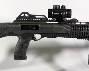 Hi-Point Model 4595 .45 ACP Carbine Rifle SN# R12246, Pistol Foregrip, Simmons Sporting Scope