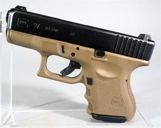 Glock 27 .40 Cal Pistol SN# KTP877, With 3 Total Mags And Paperwork, In Hard Case