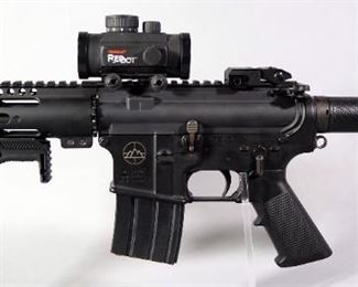 Quality Arms QAI-M-15 Pistol SN# QA 10917, With Tasco Red-Dot Sight And Midwest Industries Barrel
