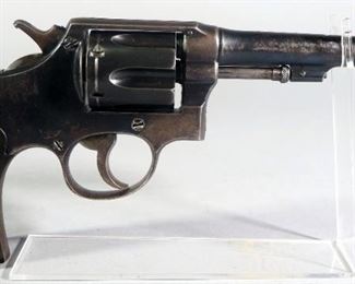 Garate Anitua & Cia-Eibar US Service 32-20 WIN 6-Shot Revolver SN# 33990, Copy Of S&W Hand Ejector, Made In Spain