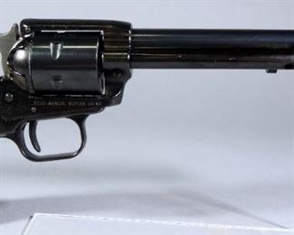 Heritage Rough Rider .22 MAG 6-Shot Revolver SN# F38863, Pearled Style Grips, With Extra .22 Cylinder And Paperwork, In Original Box