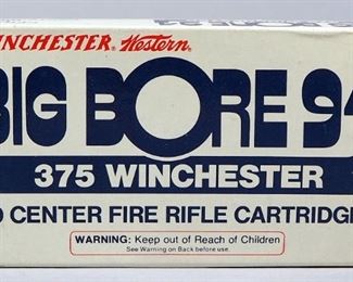Winchester Big Bore 94 .375 WIN Ammo, Approx 20 Rds, Local Pickup Only