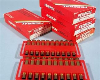 Federal .270 WIN Empty Brass, Approx Qty 80