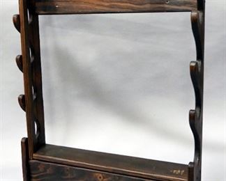 Gun Rack, Holds 4 Firearms, Needs Key To Unlock (Not Included)
