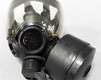 Gas Mask In Nylon Carry Case