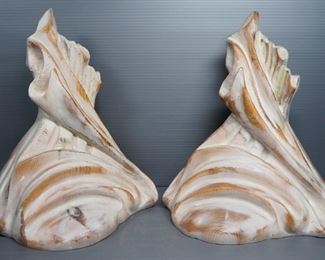 Pair Of Wall Mounted Shelves, Each Approx 15" Long