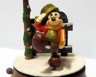Disney's Mickey Mouse Music Boxes, Qty 3, Songs Include Santa Lucia, Have Yourself A Merry Little Christmas, And Let Me Call You Sweetheart
