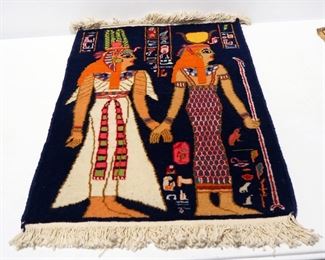 Middle Eastern Collectibles, Includes Tapestries And Dolls, Total Qty 4