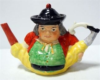 Staffordshire Ware Toby Teapot